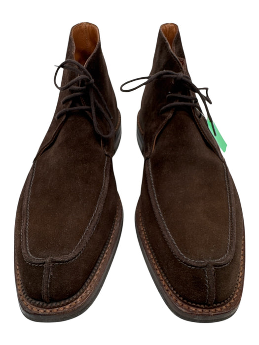 Polo Shoe Size 9 Dark Brown Suede Solid Boot Men's Shoes Dark Brown / 9