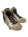 Golden Goose Shoe Size 36 White, Pink & Black Leather round toe Glitter Sneakers White, Pink & Black / 36