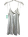 Alice + Olivia Size 0 White Triacetate & Polyester Sleeveless Above Knee Dress White / 0