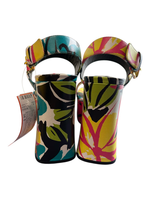 Michael Kors Collection Shoe Size 38.5 Multi Leather Abstract Print Shoes Multi / 38.5