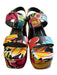 Michael Kors Collection Shoe Size 38.5 Multi Leather Abstract Print Shoes Multi / 38.5