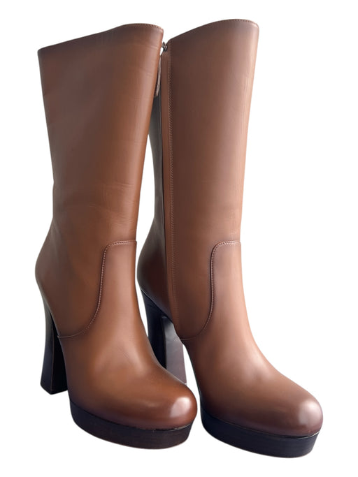 Michael Kors Collection Shoe Size 38.5 Brown Leather Made in Italy Boots Brown / 38.5