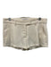 Amanda Uprichard Size S Cream Polyester Zip & Button Pockets Belt loops Shorts Cream / S