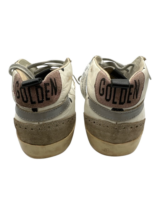Golden Goose Shoe Size 40 White & Multi Leather Lace Up Polka Dot Shoes White & Multi / 40