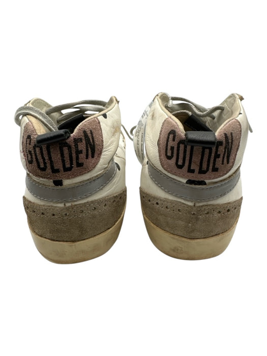 Golden Goose Shoe Size 40 White & Multi Leather Lace Up Polka Dot Shoes White & Multi / 40