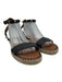 Valentino Garavani Shoe Size 40 Black Leather Studded Open Toe Buckle Sandals Black / 40