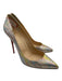 Christian Louboutin Shoe Size 42 Multi fabric upper Metallic Flames Pumps Multi / 42