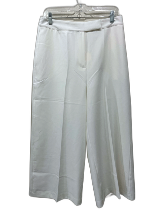 Jaki Size XL White Polyester Blend Double Breast Cape Wide Leg Pant Set White / XL