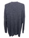 Free People Size S Navy Blue Acrylic Blend Button Front V Neck Cardigan Navy Blue / S