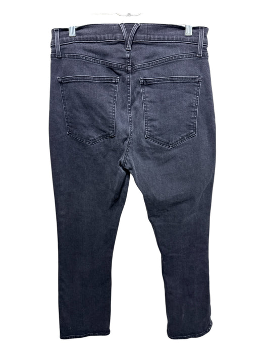 Veronica Beard Jeans Size 31 Washed Black Cotton Blend High Rise Jeans Washed Black / 31