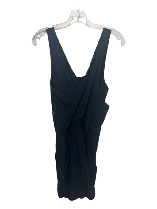 Patagonia Size S Black Nylon Drawstring Waist Above Knee Dress Black / S
