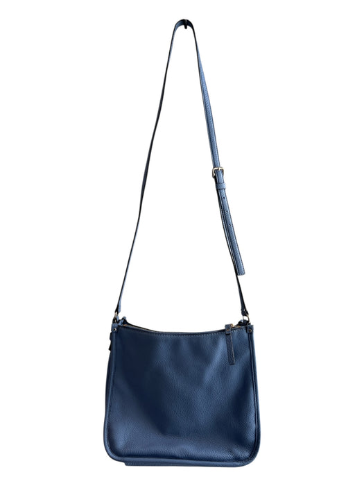 Kate Spade Powder Blue Leather Pebbled Shoulder & Crossbody Straps Top Zip Bag Powder Blue / Medium