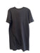 Love Moschino Size 8 Black Cotton Short Sleeve Round Neck Above knee Dress Black / 8