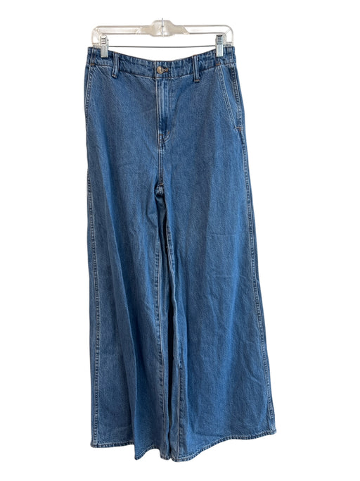 Madewell Size 26 Mid Light Wash Cotton Blend High Waist Zip Fly 4 Pocket Jeans Mid Light Wash / 26