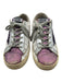 Golden Goose Shoe Size 41 White, Silver, Purple Leather Metallic Star Sneakers White, Silver, Purple / 41