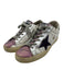 Golden Goose Shoe Size 41 White, Silver, Purple Leather Metallic Star Sneakers White, Silver, Purple / 41