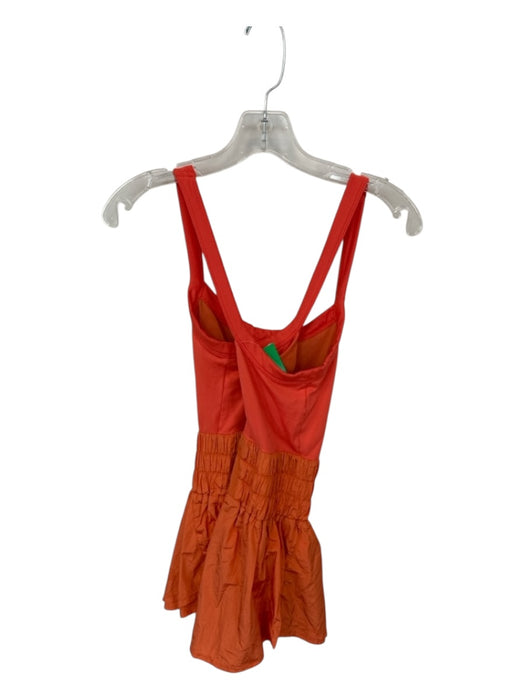 FP Movement Size S Orange Built in bra Athletic Romper Orange / S
