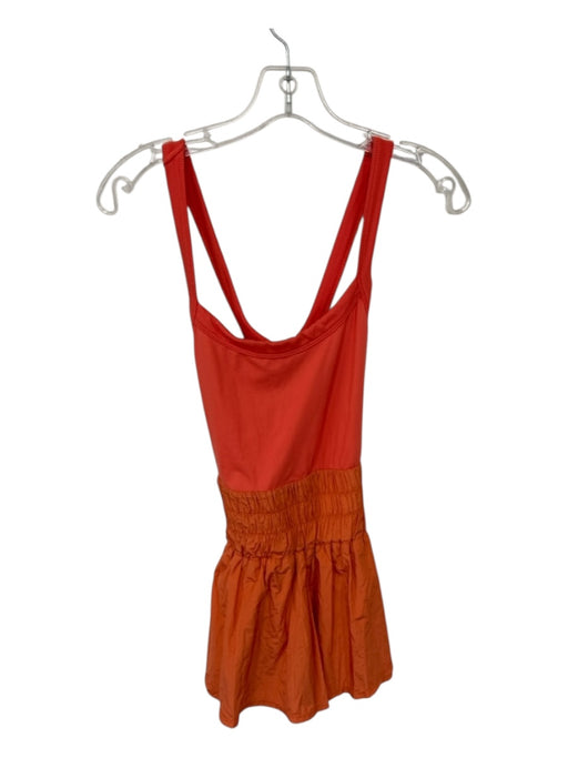 FP Movement Size S Orange Built in bra Athletic Romper Orange / S
