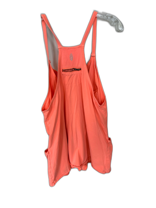 FP Movement Size M Orange Spaghetti Strap Athletic Romper Orange / M
