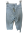Madewell Size 28 Light Wash Cotton High Waist Wide Leg Raw Hem Jeans Light Wash / 28