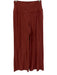 Outdoor Voices Size M Red Poly Blend Heathered Wide Leg Pants Red / M