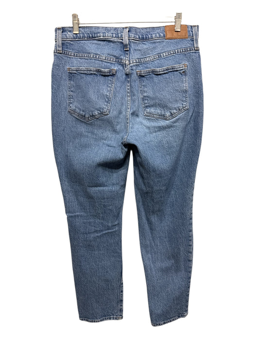 Madewell Size 29 Light Wash Cotton Denim High Rise Zip & Button 5 Pocket Jeans Light Wash / 29