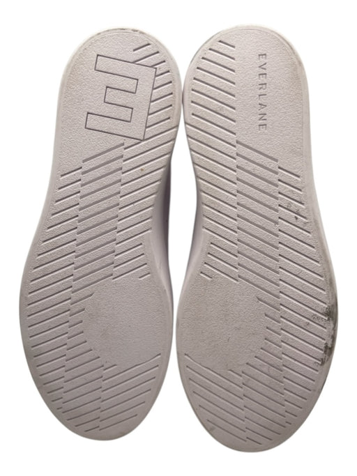 Everlane Shoe Size 9 White Leather Round Toe lace up Low Top Sneakers White / 9