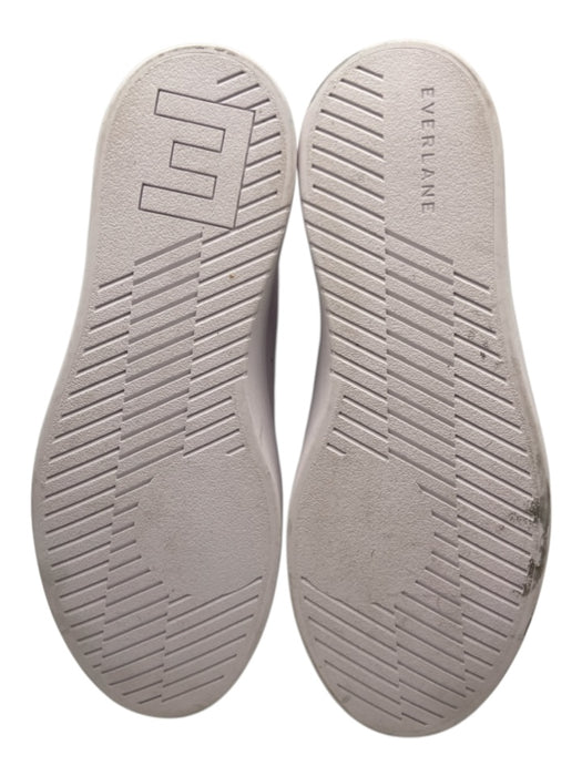 Everlane Shoe Size 9 White Leather Round Toe lace up Low Top Sneakers White / 9