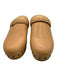 Madewell Shoe Size 9 Tan & White Leather Stud Detail Fleece Lined Slide Clogs Tan & White / 9