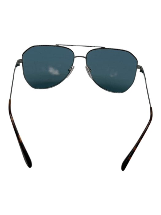 Prada Silver & Brown Men's Sunglasses Silver & Brown