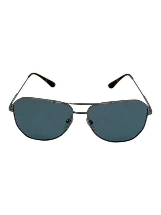 Prada Silver & Brown Men's Sunglasses Silver & Brown