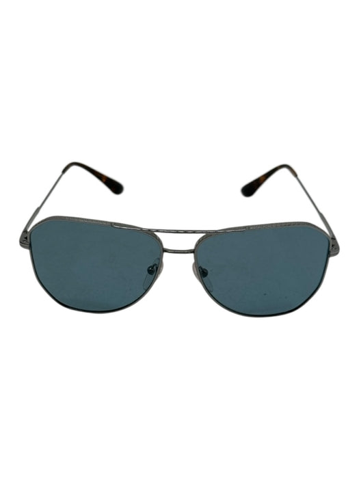 Prada Silver & Brown Men's Sunglasses Silver & Brown