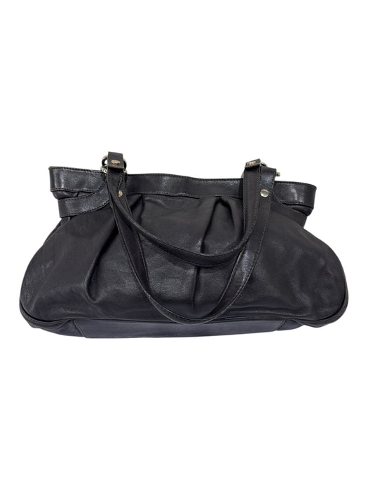 Bruno Magli Brown Leather Gold hardware Magnetic Close shoulder bag Bag Brown / Medium