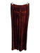 A.L.C. Size 2 Burnt Orange Viscose Blend Velvet Zip & Hook Closure Pants Burnt Orange / 2