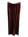 A.L.C. Size 2 Burnt Orange Viscose Blend Velvet Zip & Hook Closure Pants Burnt Orange / 2
