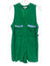 Tuckernuck Size S Green & Blue Cotton Terry Cloth Pocket detail Button Up Romper Green & Blue / S