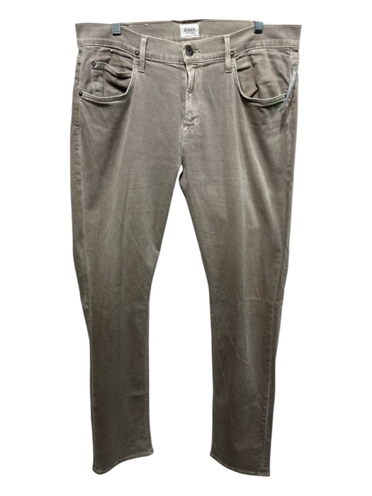 Hudson Size 34 Khaki Cotton Solid Zip Fly Men's Pants Khaki / 34