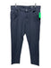 Faherty Size 35 Navy Blue Cotton Solid Zip Fly Men's Pants Navy Blue / 35