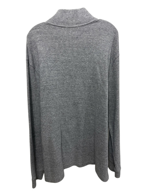 Polo Ralph Lauren NWT Size XXL Gray Cotton Quarter Zip Men's Sweater Gray / XXL