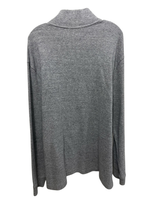 Polo Ralph Lauren NWT Size XXL Gray Cotton Quarter Zip Men's Sweater Gray / XXL