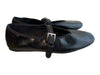Steve Madden Shoe Size est 9 Black Manmade Material Shine Leather Look Shoes Black / est 9