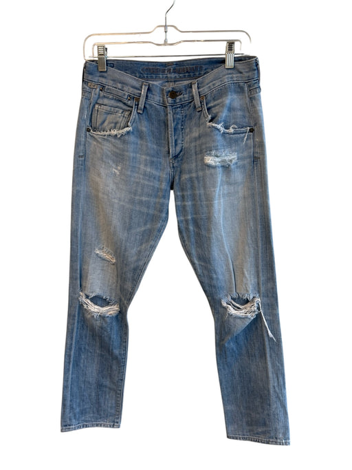 Citizens of Humanity Size 24 Light Wash Cotton Mid Rise Button Fly Jeans Light Wash / 24