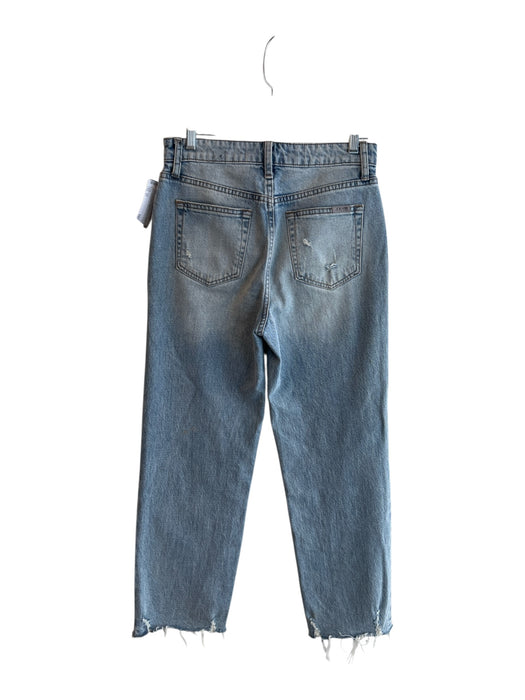 Joes Size 27 Light Wash Cotton High Rise Zip Fly Straight Leg Distressed Jeans Light Wash / 27
