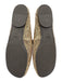 Zara Shoe Size 38 Gold & Black Manmade Material Woven Metalic Threading Flats Gold & Black / 38