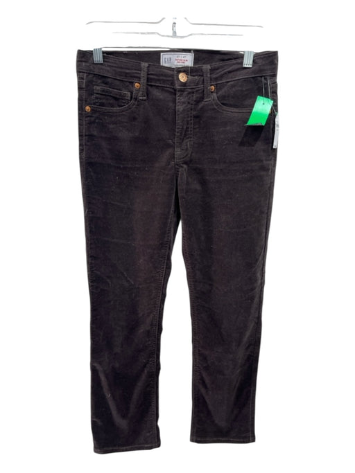 Gap Size 27 Brown Cotton Mid Rise Zip Fly Pants Brown / 27