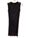 M Missoni Size Est Small Black & Multi Sleeveless Heathered Stripe Mesh Dress Black & Multi / Est Small