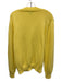 Quiet Golf Size Large Yellow Cashmere Blend Long Sleeve Button Front Sweater Yellow / Large