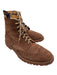 Brunello Cucinelli Shoe Size 44 Brown Suede Lace Up Ankle High oxford Boots Brown / 44