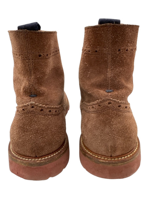 Brunello Cucinelli Shoe Size 44 Brown Suede Lace Up Ankle High oxford Boots Brown / 44