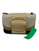 See By Chloe Cream, White, Black Leather Gold Tone Hardware Chain Strap Bag Cream, White, Black / Small